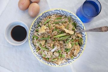 Egg fried rice recipe