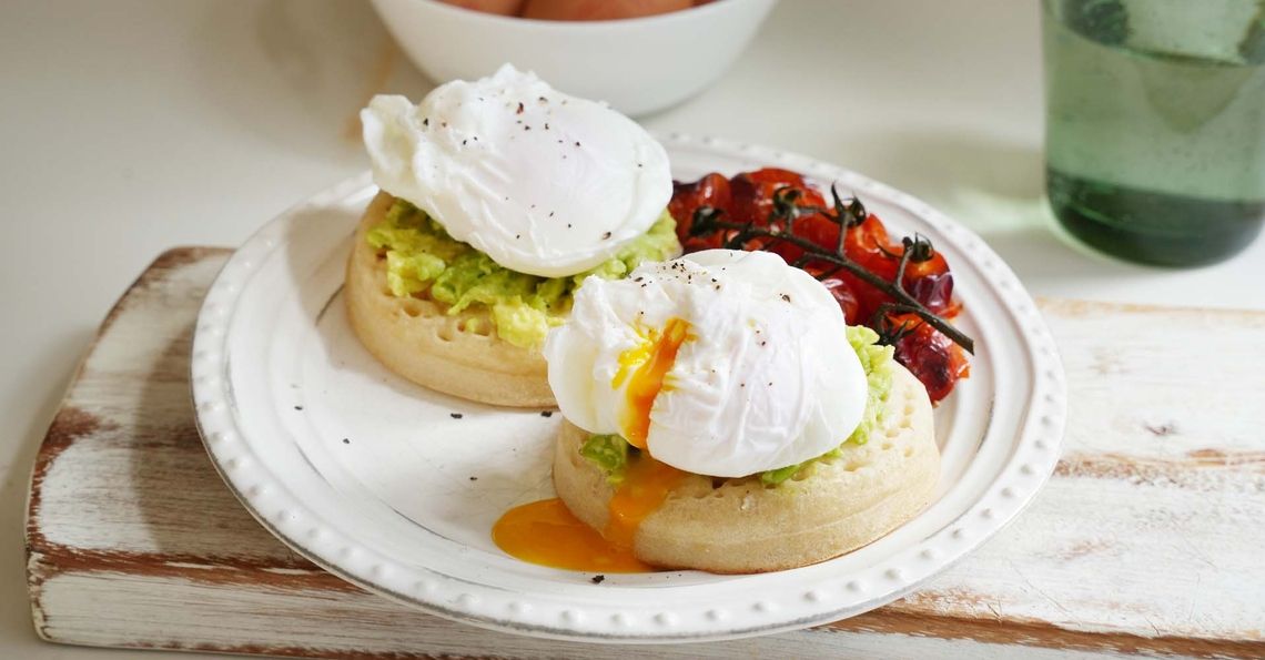 Poached eggs