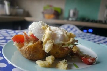 Egg and bacon jackets