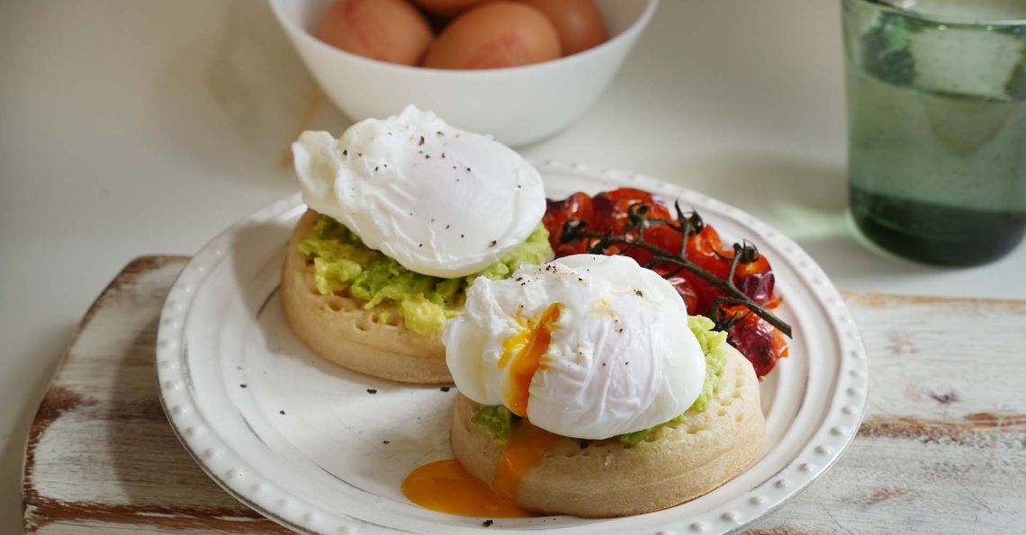 Poached eggs