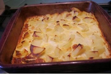 Salmon and potato frittata