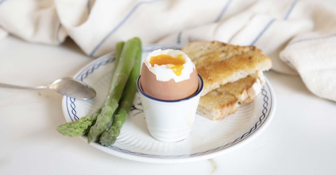 Soft boiled eggs
