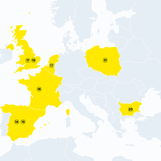 Map of egg ingredient incidents from the Shell Shocked report